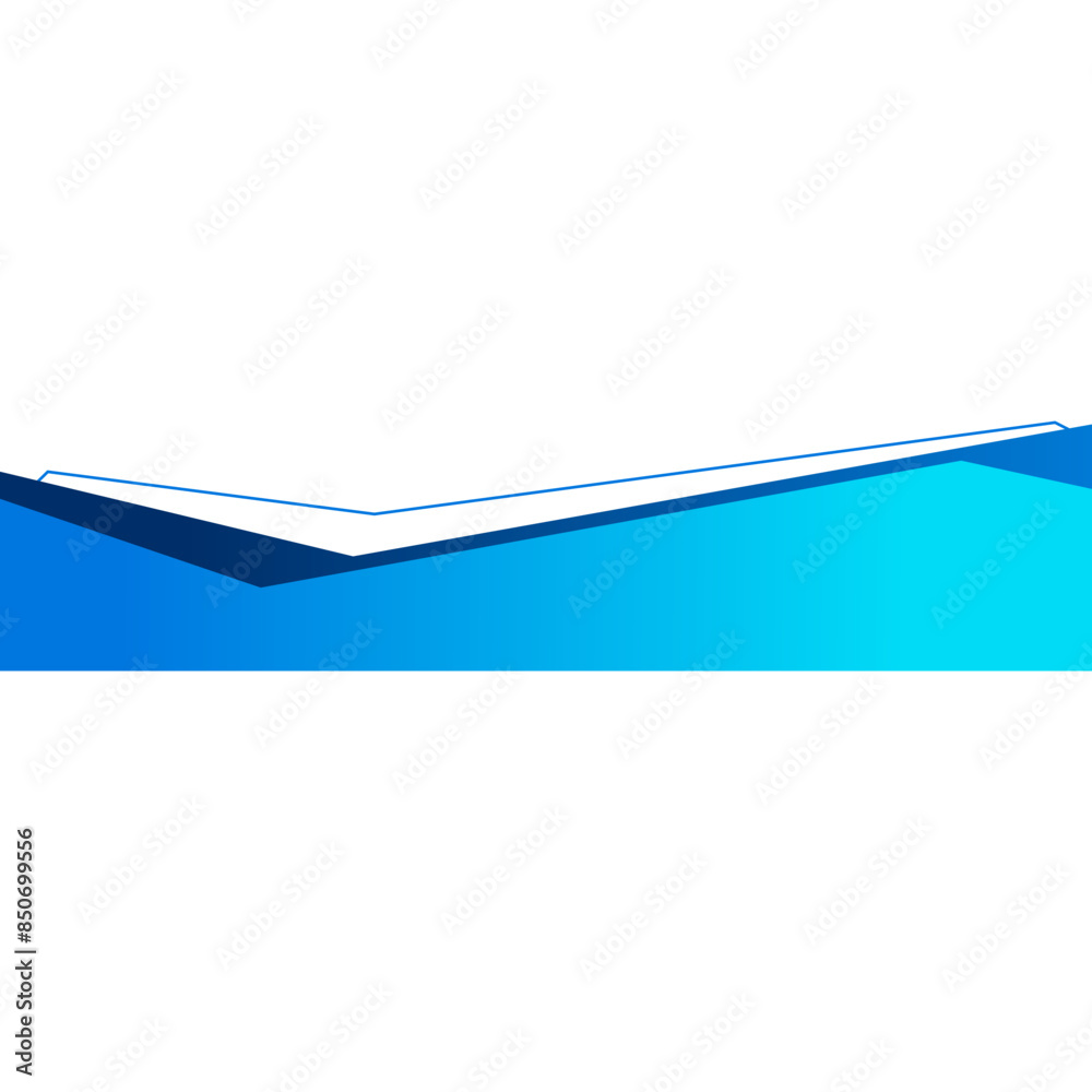 Obraz premium Elegant Business Footer