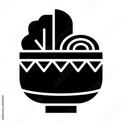 Dietary Food Glyph Icon