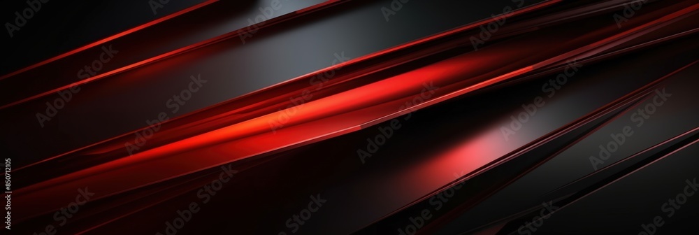Abstract Red and Black Geometric Shapes Abstract Red and Black Geometric Shapes