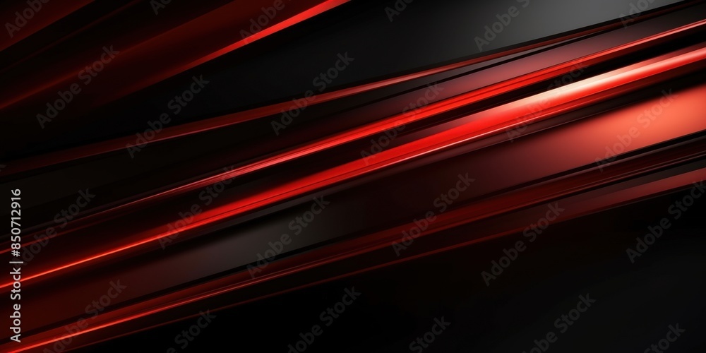 Abstract Red and Black Geometric Design Abstract Red and Black Geometric Design