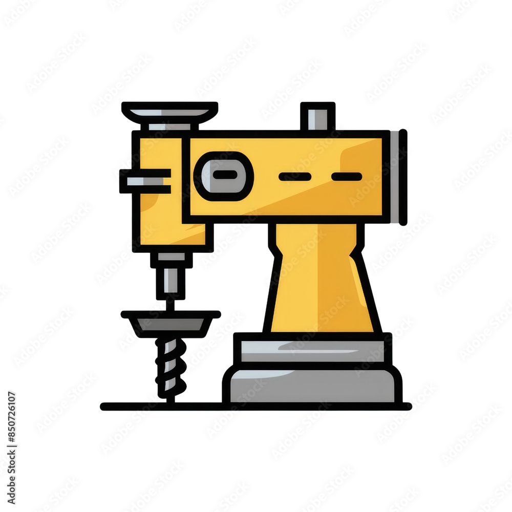 Detailed Simple Icon Design of a Drill Machine for Efficient and Clear Representation in Various Applications
Detailed Simple Icon Design of a Drill Machine for Efficient and Clear Representation in Various Applications