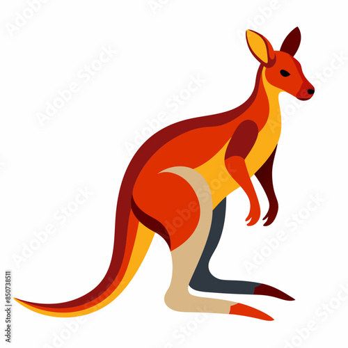 kangaroo illustration