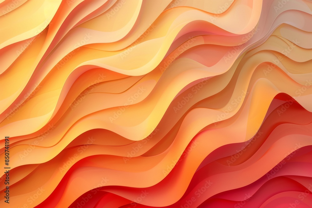 Fototapeta premium An abstract, colorful background illustrates the motion of modern life in 2D.
