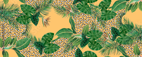 Seamless pattern liberty flowers abstract fabric botanical 