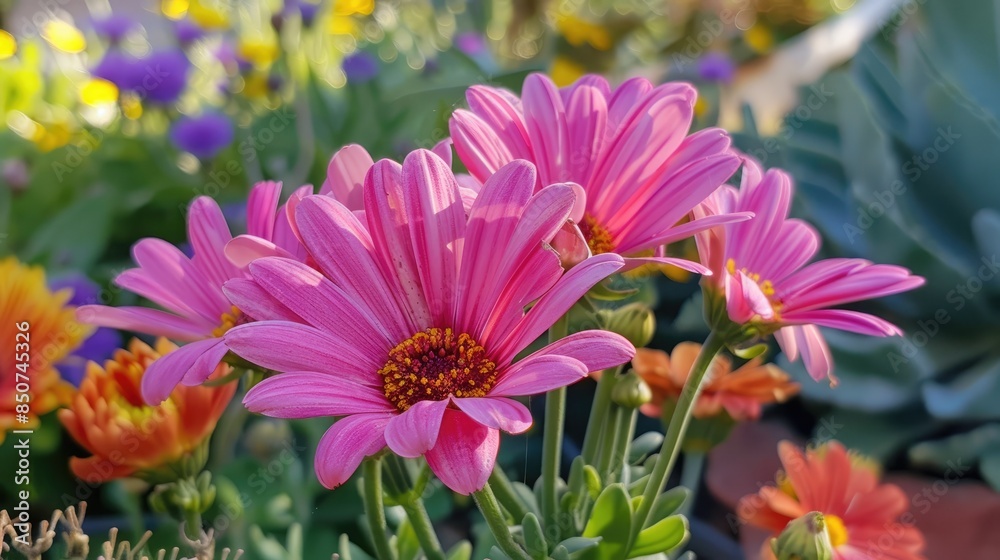Garden beauty Dahlberg daisy in the garden Garden beauty Dahlberg daisy in the garden