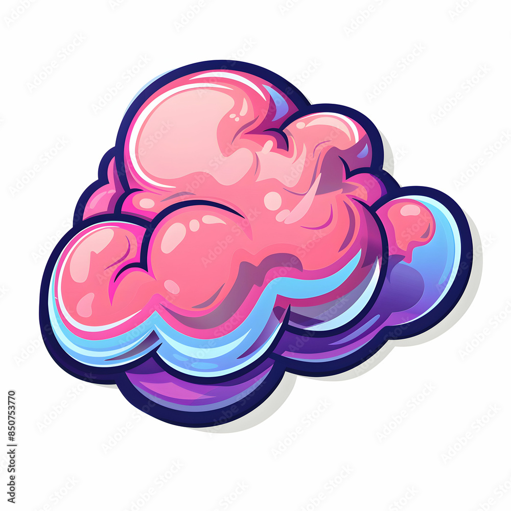 3D Flat Icon and Cloud Symbol with Customizable Text: Ideal for Cloud ERP Systems Digital Transformation and Data Management Doodle Line Cartoon Style Concept 3D Flat Icon and Cloud Symbol with Customizable Text: Ideal for Cloud ERP Systems Digital Transformation and Data Management Doodle Line Cartoon Style Concept