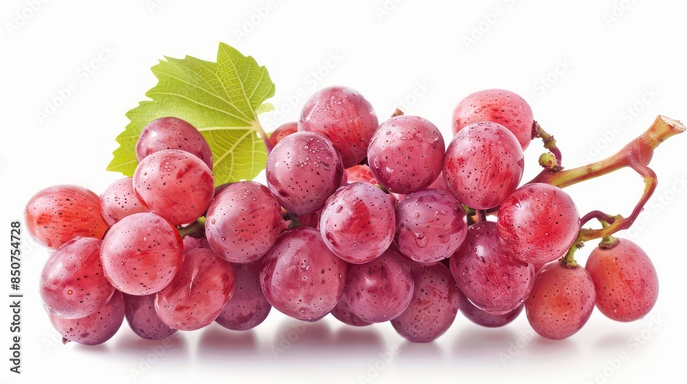 Fototapeta premium grape isolated white background.