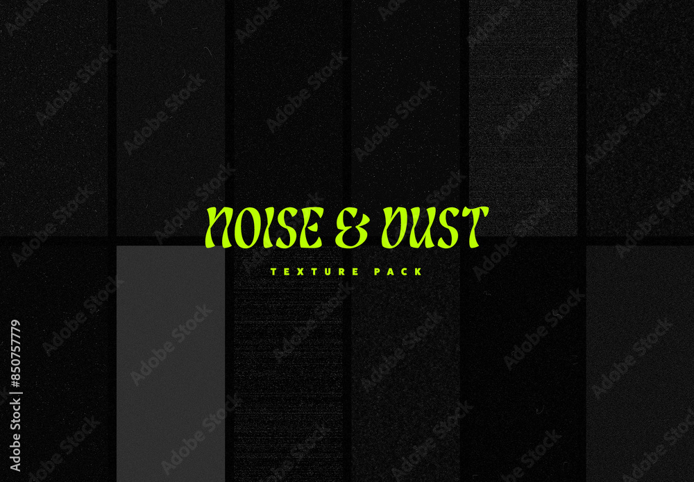 Set of Noise and Dust Textures Stock Template | Adobe Stock