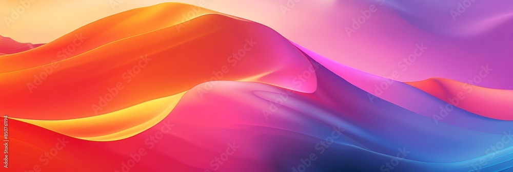 Obraz premium Abstract Colorful Banner