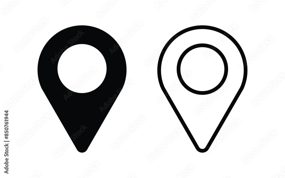 Place Location Icon vector illustration