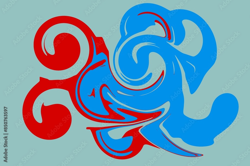 Colorful waves abstract background Colorful waves abstract background