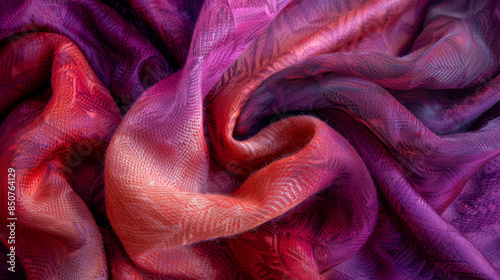 Background of textile texture. Macro