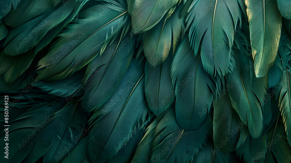 green feather background. green feather background.