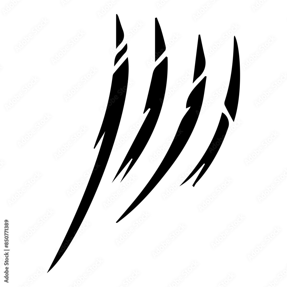 Animal Claw scratches clipart Animal Claw scratches clipart