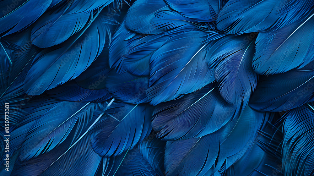 blue feather background, bird close up blue feather background, bird close up