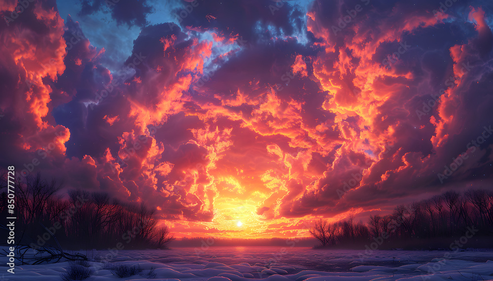 Fototapeta premium sky background