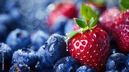 The Nutritional Value of Blueberries and Their Association with Strawberries