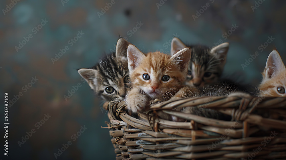kitten in basket, wallpaper, collection of cute kittens kitten in basket, wallpaper, collection of cute kittens