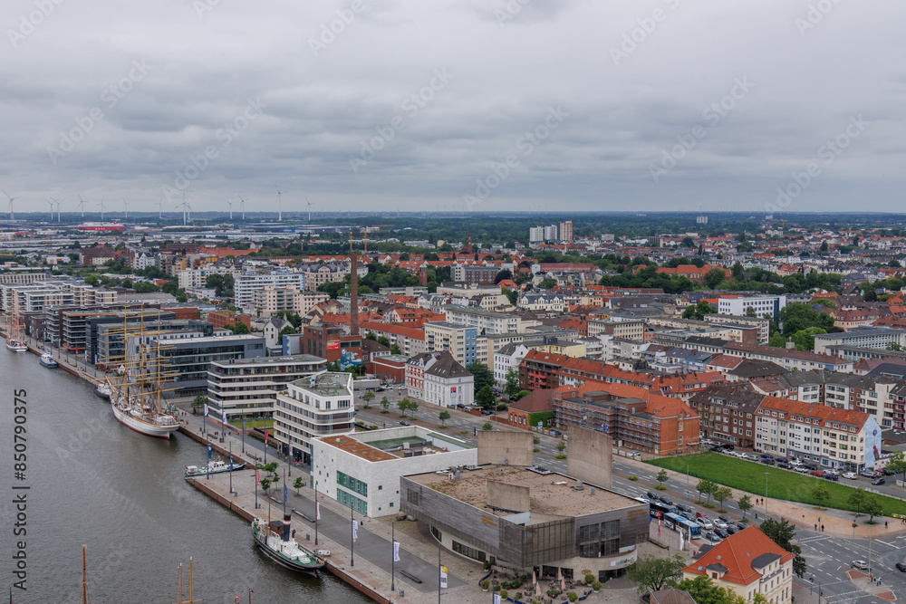 Fototapeta premium Bremerhaven an der Weser