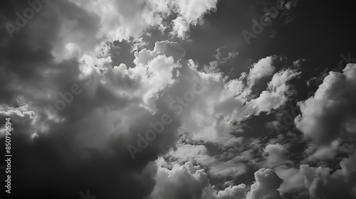 Dramatic Black and White Cl...