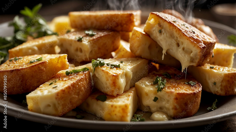 emphasize the texture and appeal of the food, such as cheese melting, steam rising from hot dishes, or the sizzle of cooking emphasize the texture and appeal of the food, such as cheese melting, steam rising from hot dishes, or the sizzle of cooking