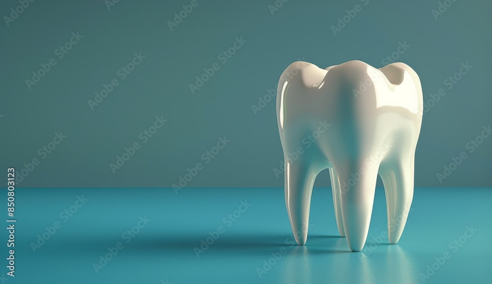 A Single White Tooth Model on a Blue Surface A Single White Tooth Model on a Blue Surface