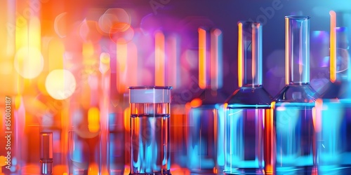 Innovative Oil Refining Processes Captured in Vibrant Double Exposure with Lab Equipment. Concept Industrial Photography, Double Exposure, Oil Refining, Lab Equipment, Innovation