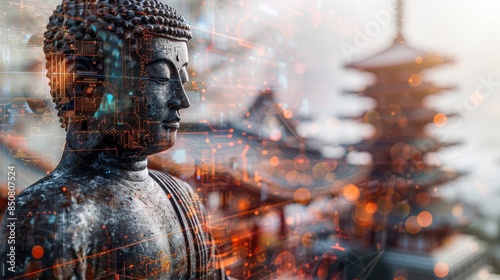 Digital Buddha.