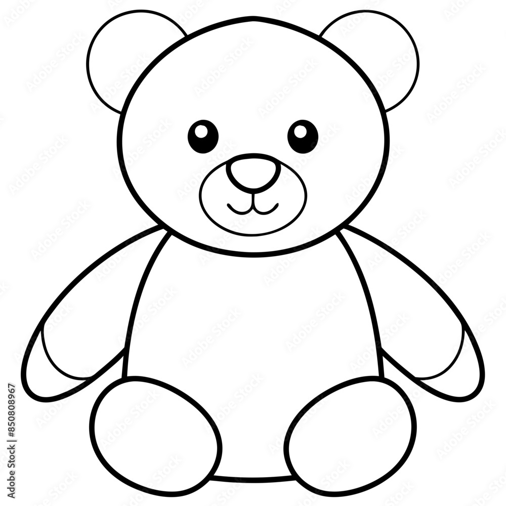 Fototapeta premium teddy-bear vector design 