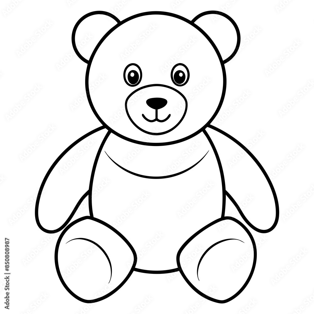 Fototapeta premium teddy-bear vector design 