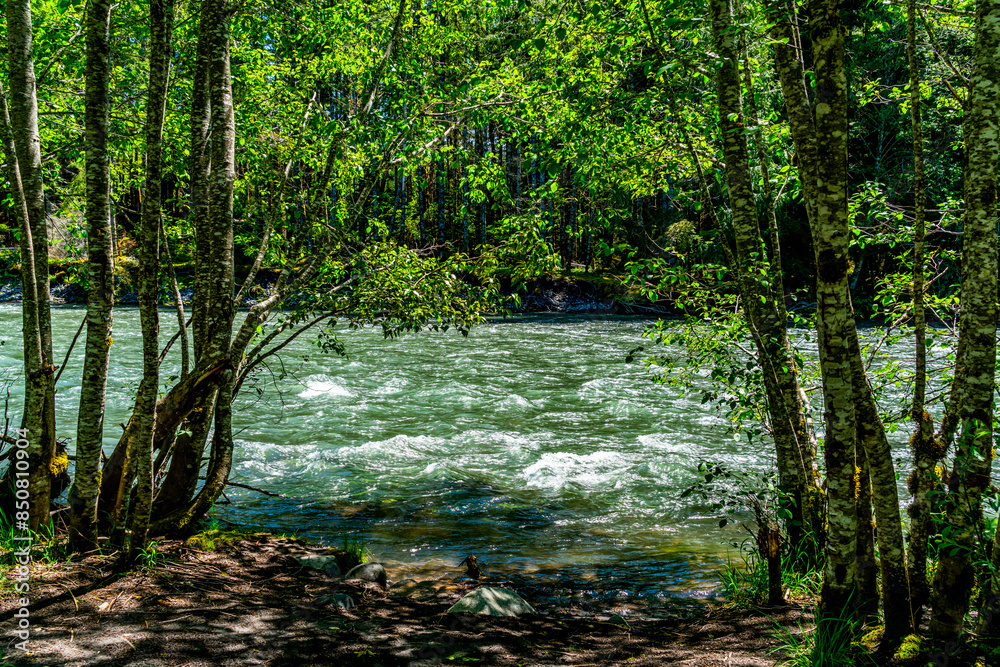 Obraz premium Highway 410 River 2