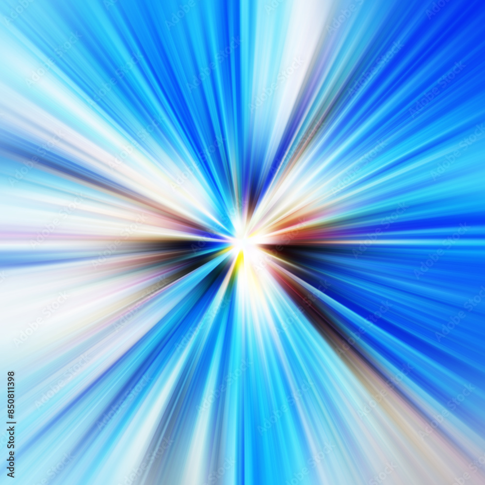 Fototapeta premium Colorful zoom motion effect. Abstract background. Color lines. Colored texture backdrop and banner. Multi color gradient pattern and textured wallpaper.
