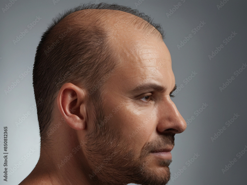 Fototapeta premium Receding Hairline