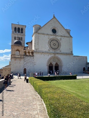Obraz na płótnie Umbria - Assisi (basilica di San Francesco di Assisi) w salonie