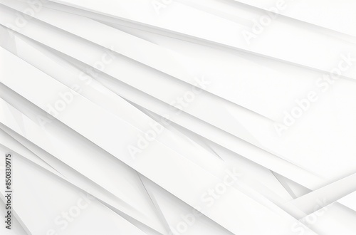 Abstract White Paper Layered Design Concept