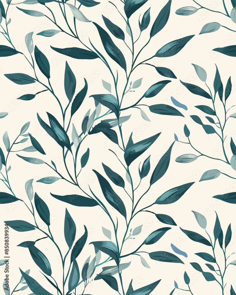 Green Leaf Pattern Green Leaf Pattern