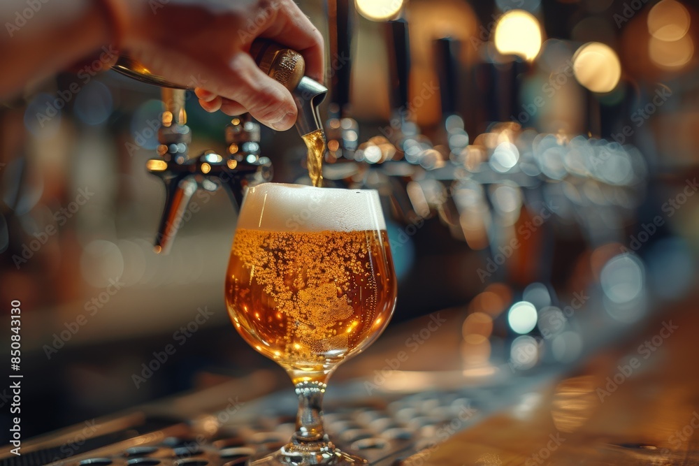 custom made wallpaper toronto digitalPouring Beer at a Bar
