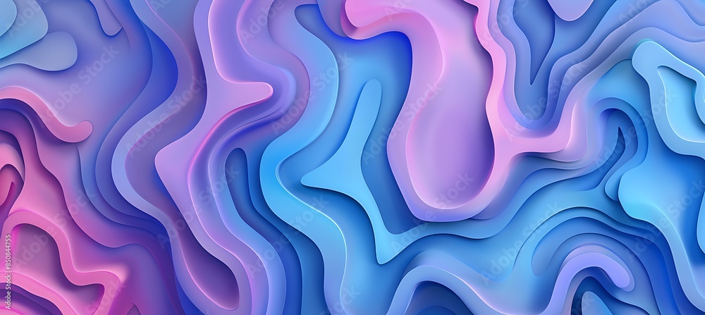 Blue and Purple Triangles: Modern Geometric Wallpaper Design Blue and Purple Triangles: Modern Geometric Wallpaper Design