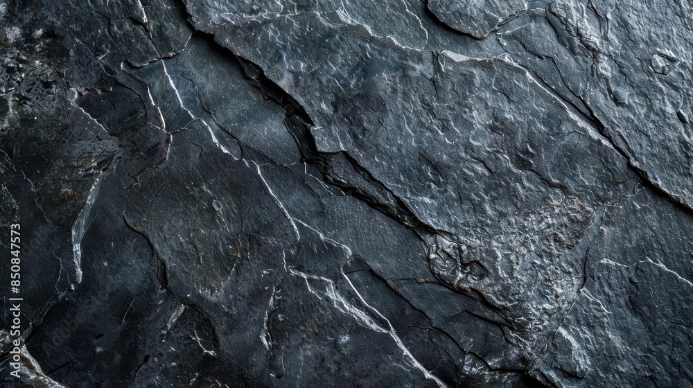 dark grey slate stone texture with rough surface and black veins natural mineral background highresolution photo dark grey slate stone texture with rough surface and black veins natural mineral background highresolution photo