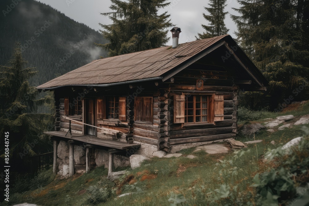 Cozy Mountain Cabin Retreat in Forest Cozy Mountain Cabin Retreat in Forest