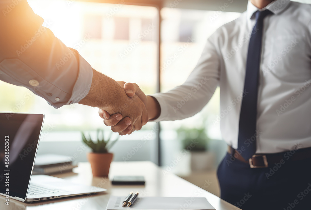 Sealing the Deal: Business Handshake in Action Sealing the Deal: Business Handshake in Action