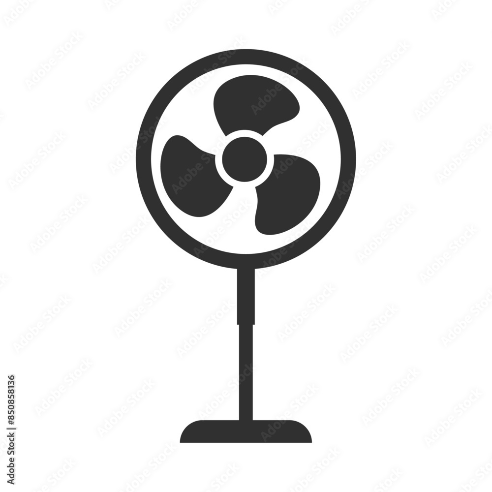 Stand fan sign icon vector illustration design Stand fan sign icon vector illustration design