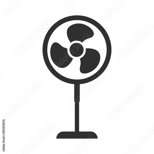 Stand fan sign icon vector illustration design