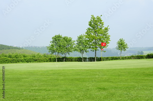 Parcours de golf photo