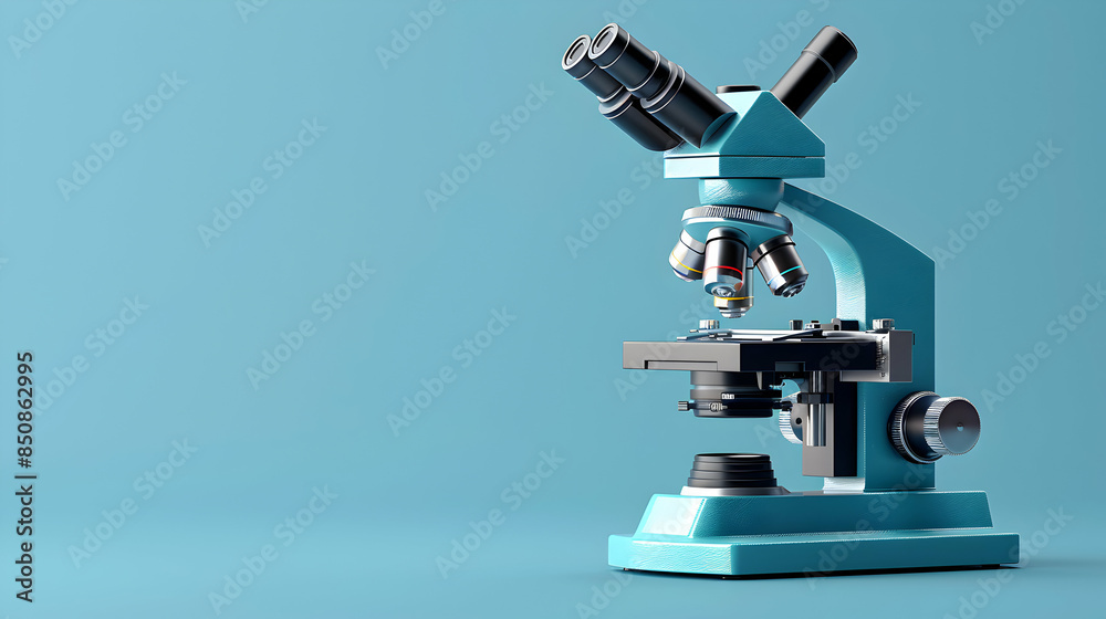 Customizable Microscope Symbol with Personalized Message Space Educational Design Concept Customizable Microscope Symbol with Personalized Message Space Educational Design Concept