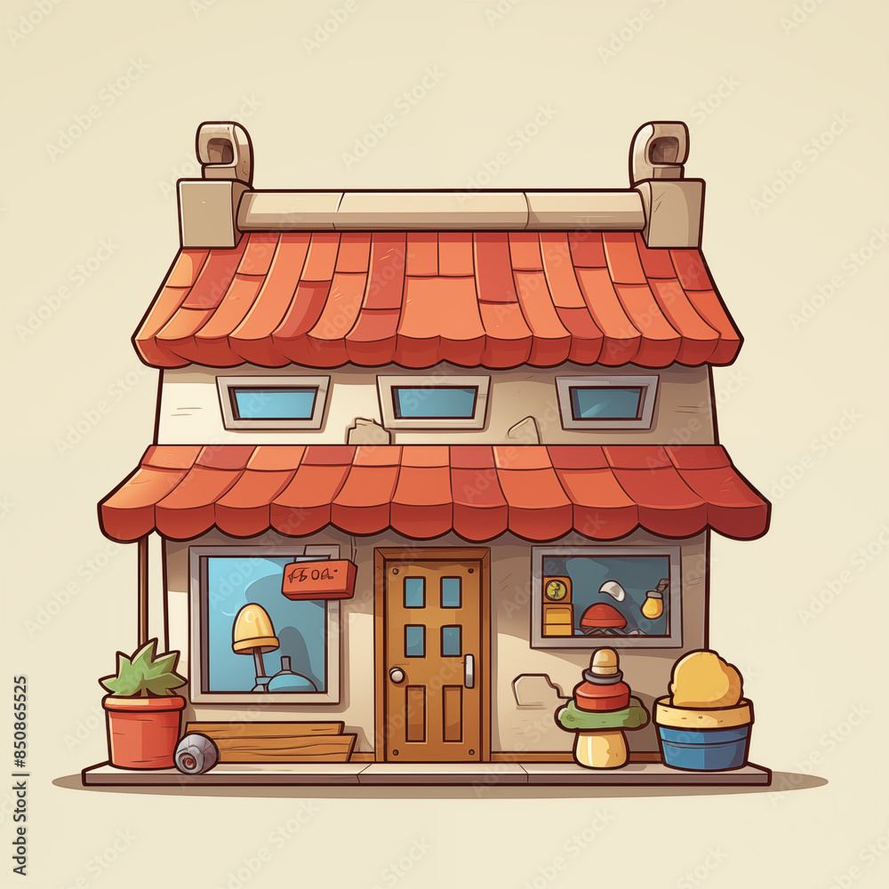 Obraz premium illustration of a house