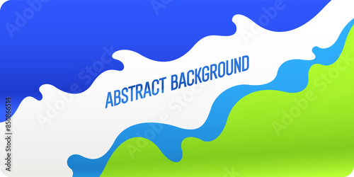 Modern backgrounds with abstract elements and dynamic shapes. Compositions of colored spots. Vector illustration. Template for design and creative ideas.