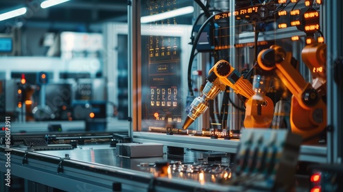Advanced Robotics in Modern Manufacturing Facility