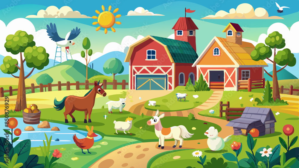 a-nice-farm-with-different-animals
