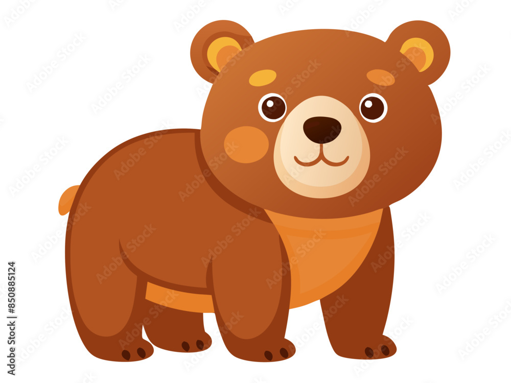 Bear vector illustration, cute animal vector illustration, Bear illustration vector, cute Bear cartoon illustration Bear vector illustration, cute animal vector illustration, Bear illustration vector, cute Bear cartoon illustration